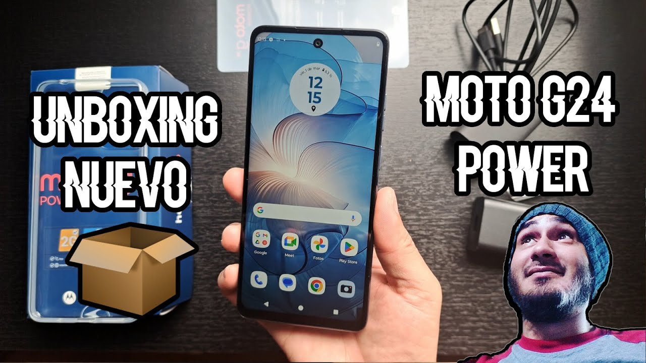 UNBOXING NUEVO MOTO G24 POWER 😎👍👌