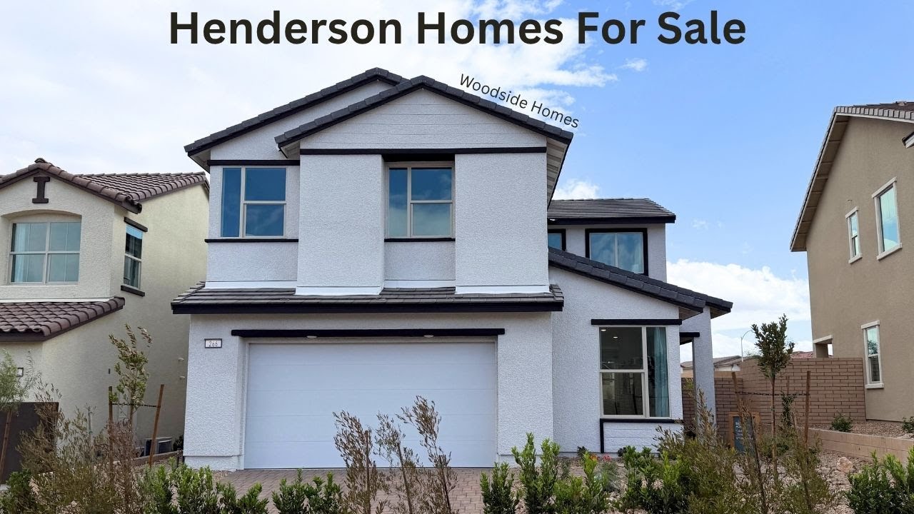 New Homes For Sale Henderson - Bailey Plan 2 $468k+ 1,954sf Acacia at Cadence by Woodside Homes