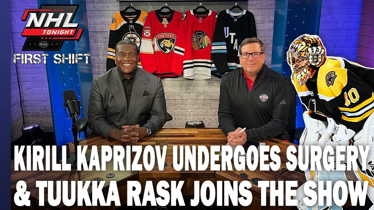 E.J. and Kevin Weekes talk with Tuukka Rask and discuss Kaprizov's injury