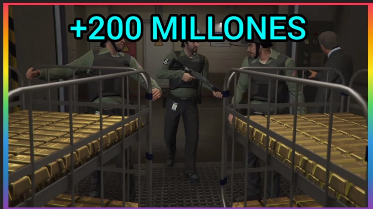 💵COMO GANAR EL MÁXIMO DINERO EN LOS GOLPES DE GTA V MODO HISTORIA💵