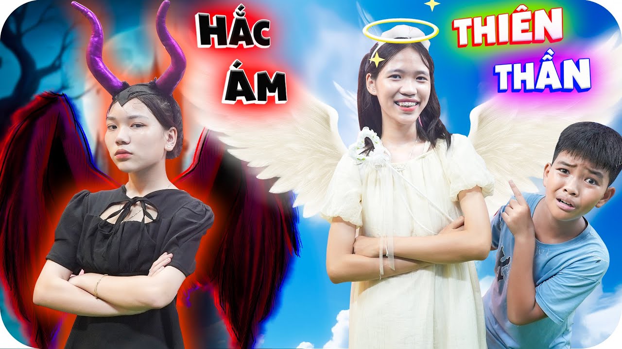 Thiên Thần Vs Hắc Ám | Thiện Ác Đại Chiến ♥ Min Min TV Minh Khoa