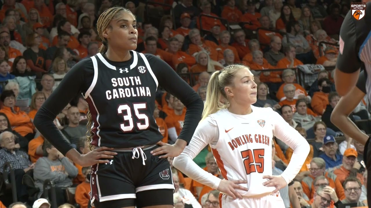 BGSU women's basketball vs #1 South Carolina Highlights