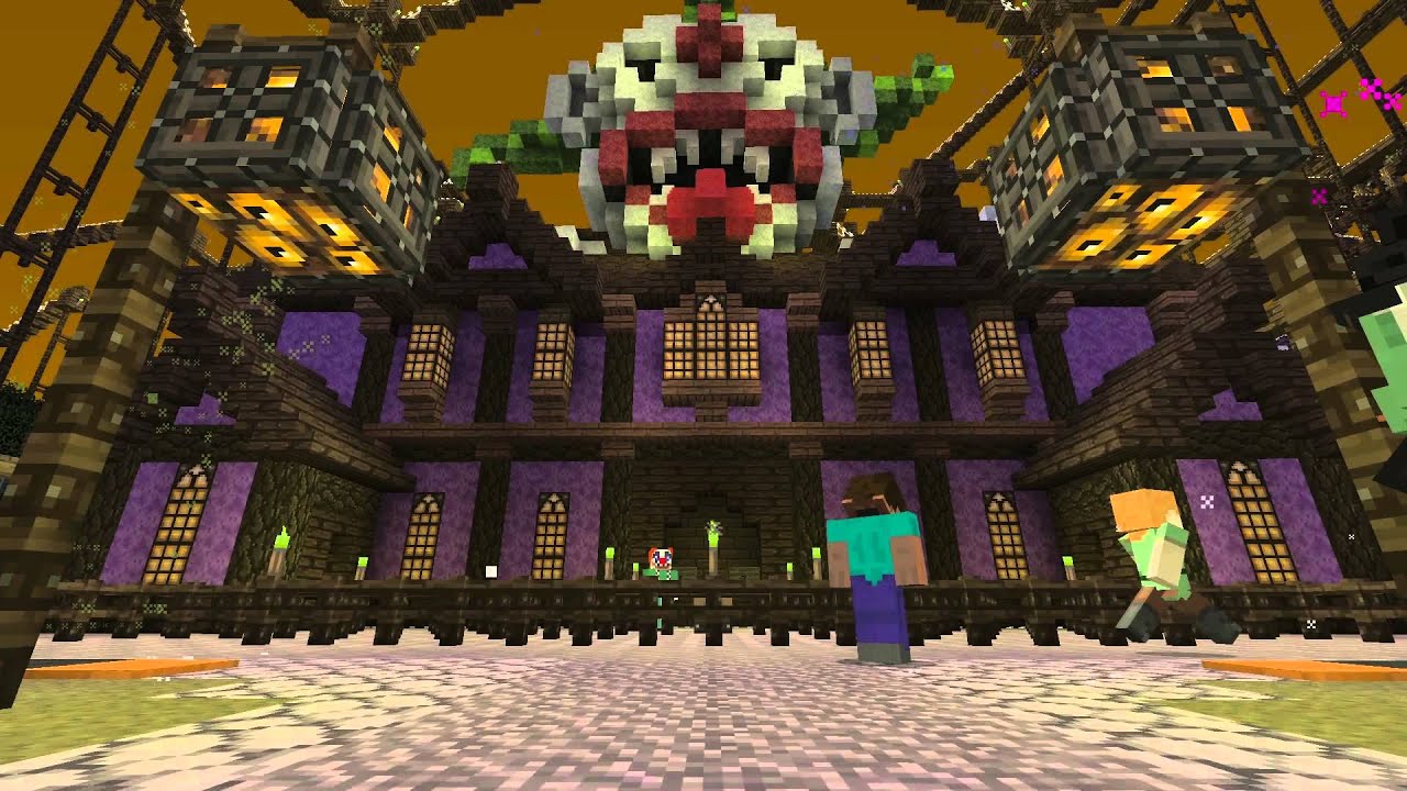 Minecraft: Halloween mashup pack trailer