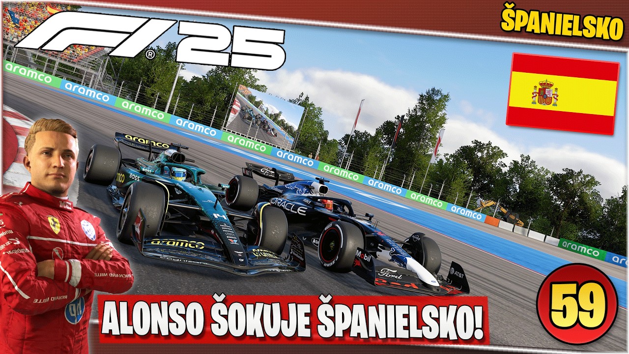Alonso späť doma! Španielsko rozhodlo o bodoch | F1 25 Kariéra #59