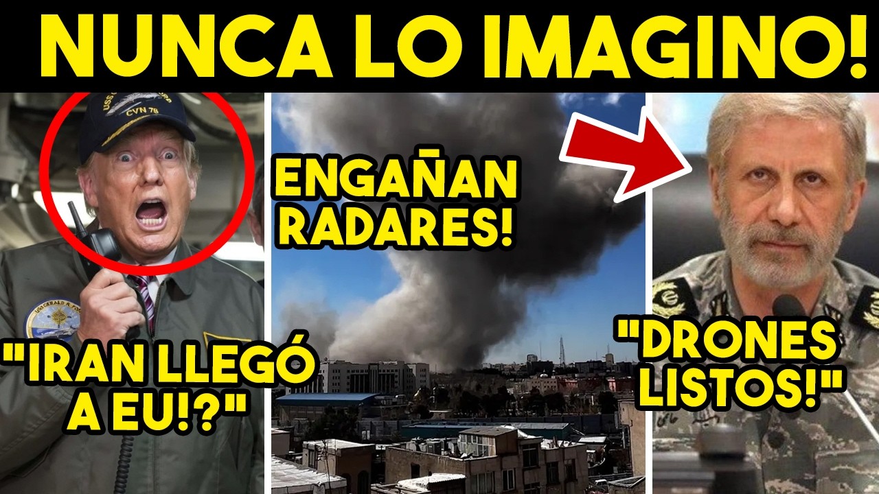 TRUMP EN PANICO! FALLAN RADARES, IRANIES EN EU. CAOS TOTAL. FRACASA PLAN, PIDEN AYUDA. HOY