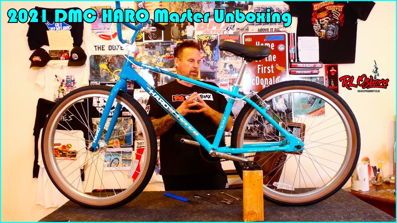 Unboxing the 2021 Dennis McCoy HARO Master Freestyle Bike (HARO Legends Series)