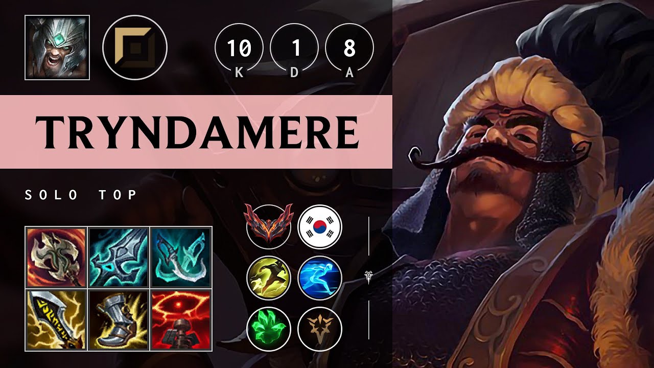 Tryndamere Top vs K'Sante - KR Grandmaster Patch 25.18