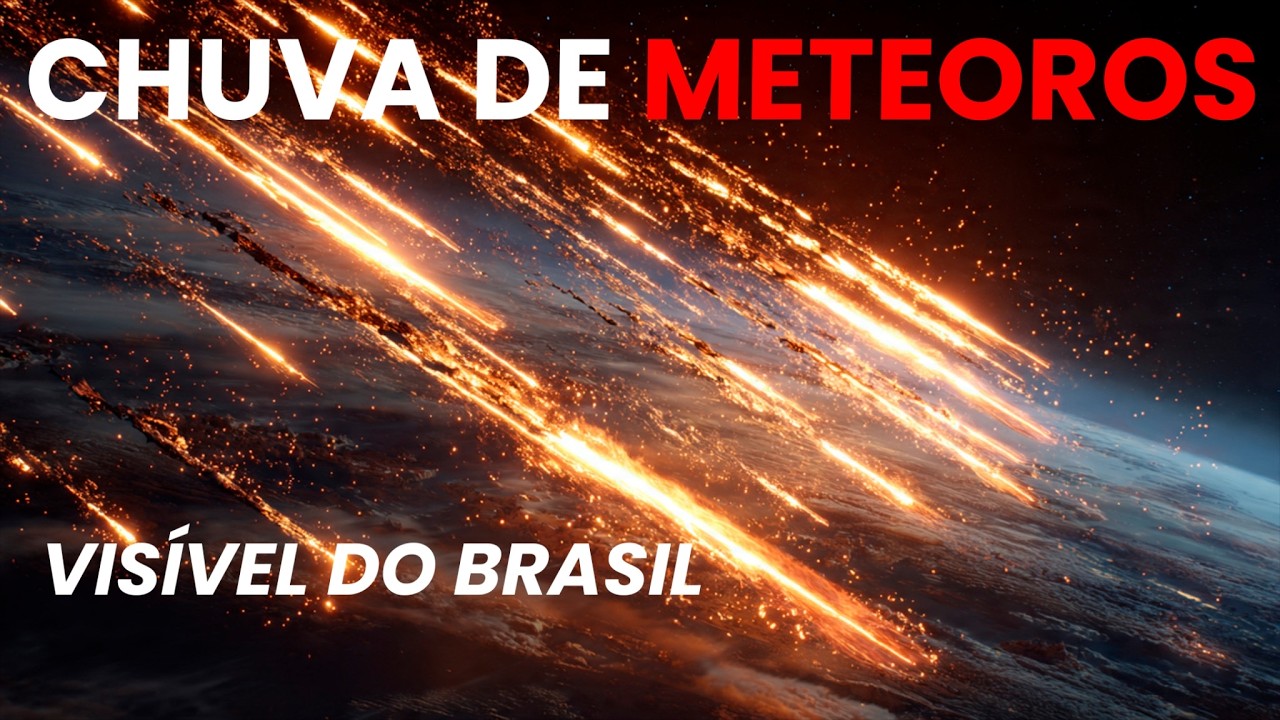 A MELHOR CHUVA DE METEOROS do Ano para o BRASIL chega em MAIO — NÃO PERCA