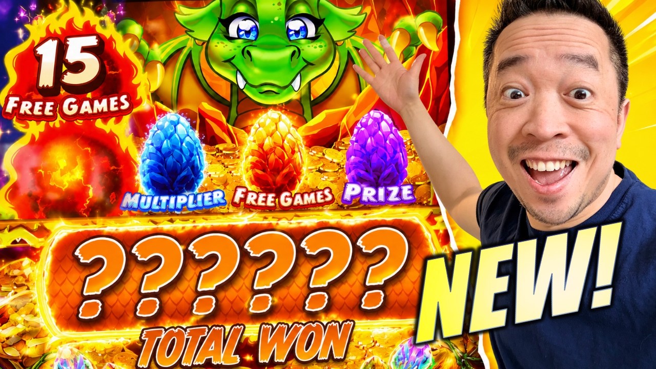 ★NEW SLOT!★ FIERY HOT!!!!!!🔥 FIREDRAKE IMMORTAL RICHES Slot Machine (KONAMI GAMING)