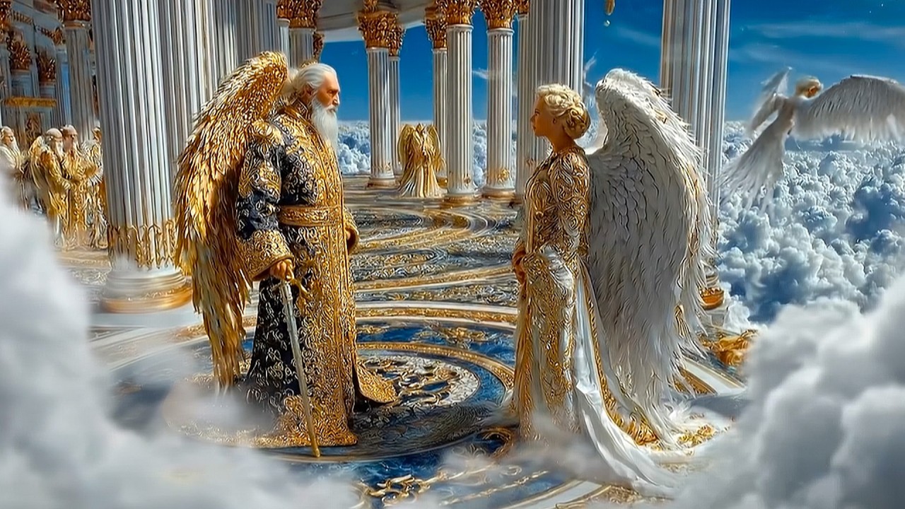 Throne of the Celestial Kingdom | Epic Angelic Fantasy Music & Golden Heaven Art