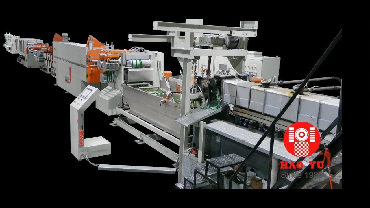Twin Screw PP&PET Strapping Band Production Line