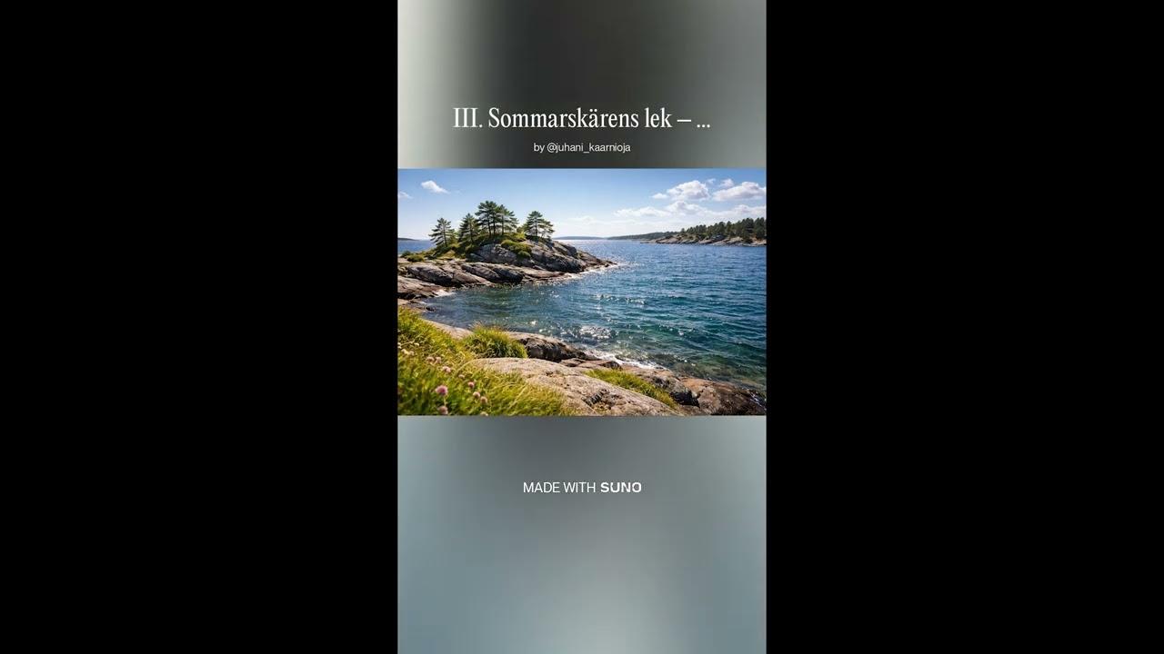 III. Sommarskärens lek – Scherzo (In the spirit of Hugo Alfvén)