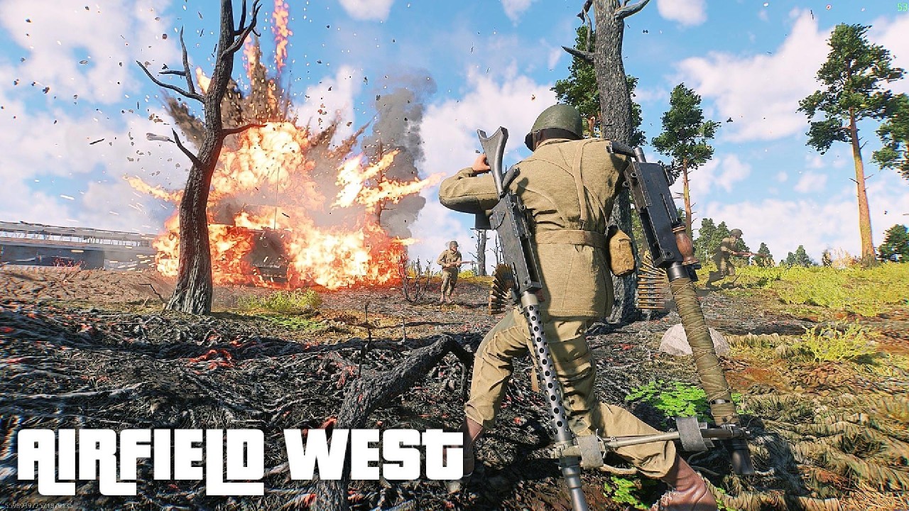 Airfield West | Tanks Don’t Survive Here | BRv Enlisted Gameplay
