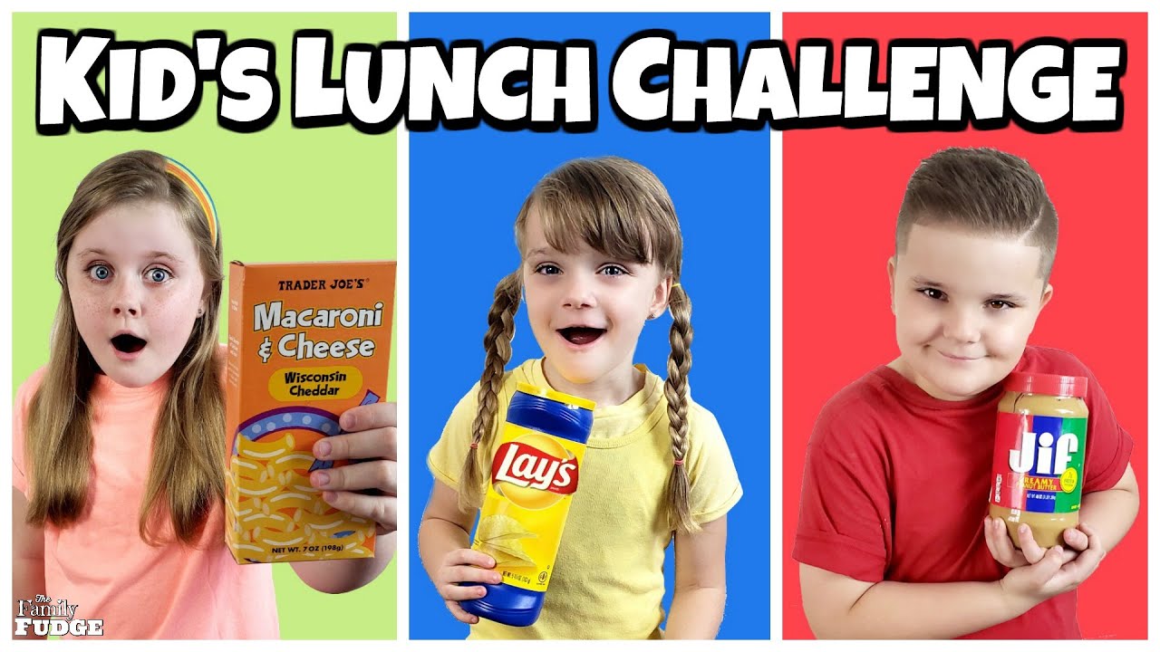 Eating Only Foods that Start with the Letter of Your Name for LUNCH! 🍎 Bunches Of Lunches