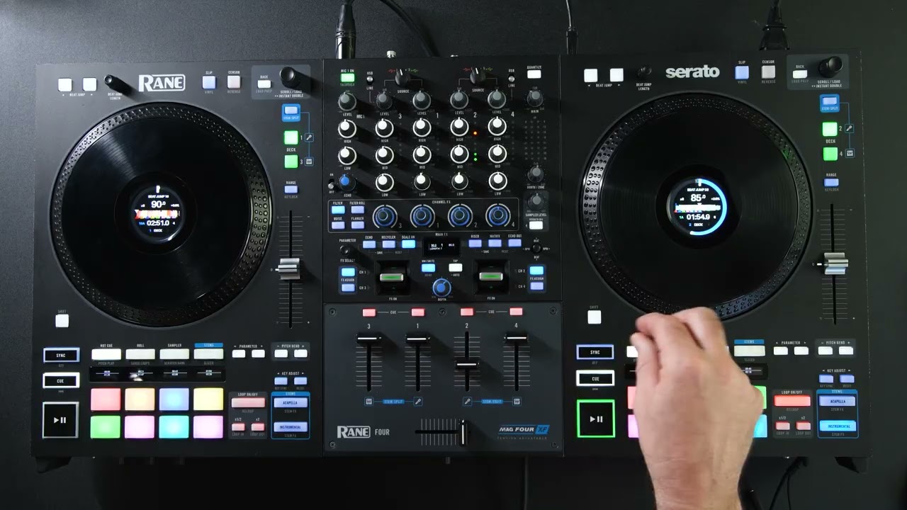 Breakdown of New Features added to the RANE PERFORMER and RANE FOUR