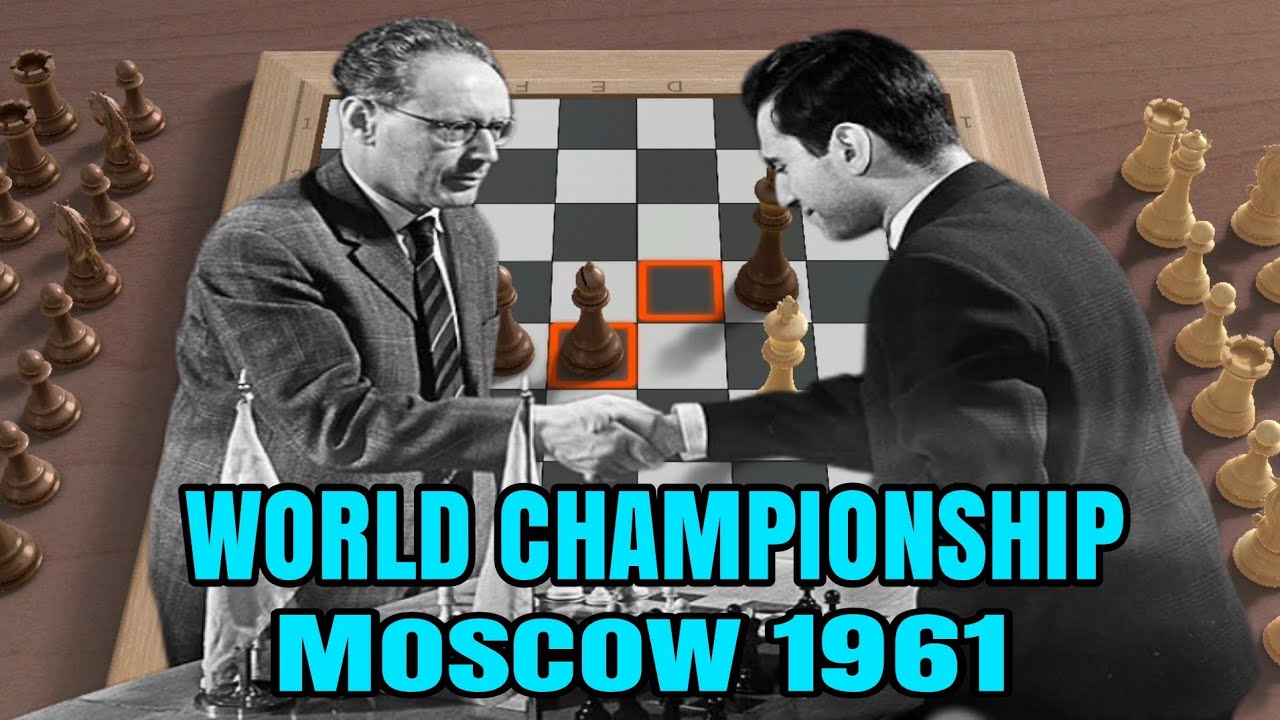 SERU!!! PERTANDINGAN CATUR PALING BERSEJARAH! botvinnik mikhail vs mikhail tal 1961