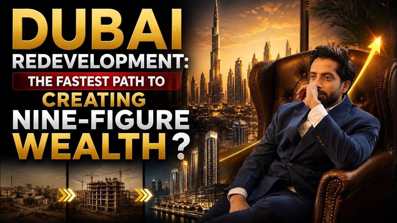 Dubai Redevelopment: The Fastest Path to Creating Nine-Figure Wealth ?