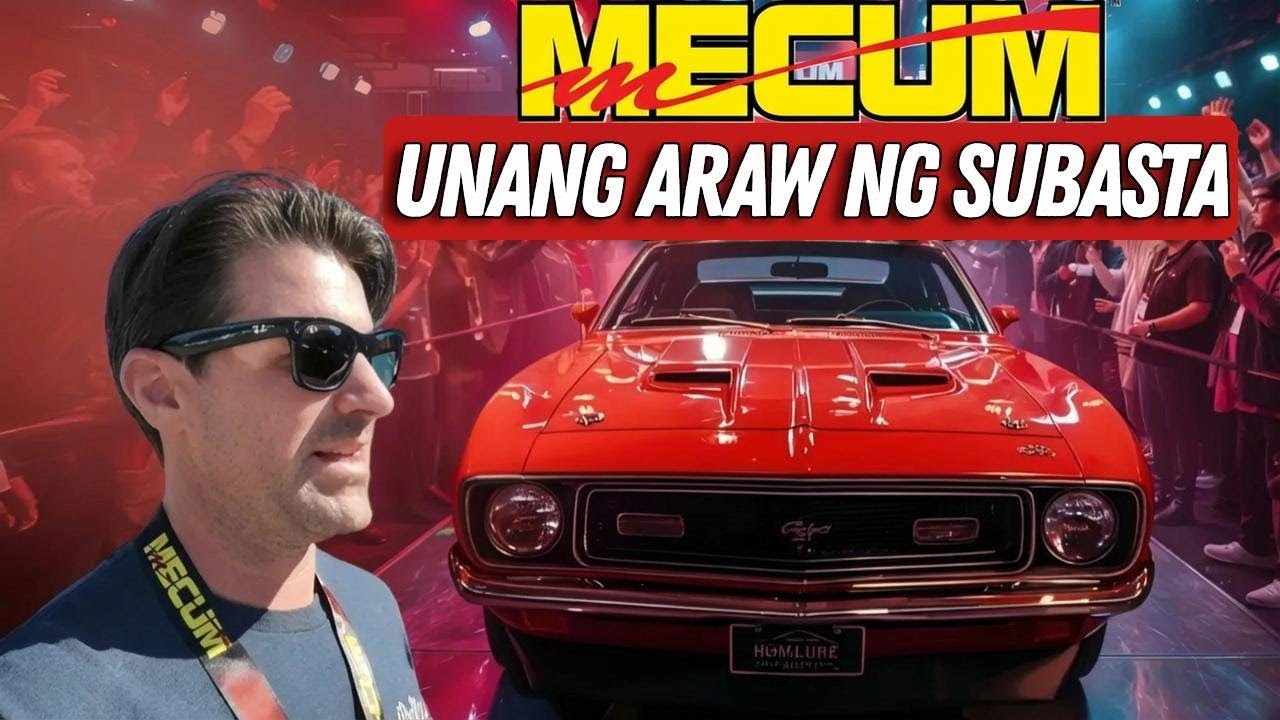 Best Presyong Nahuli Ko sa Unang Araw ng Mecum Auction—Super Cars at Muscle Cars, Tara!