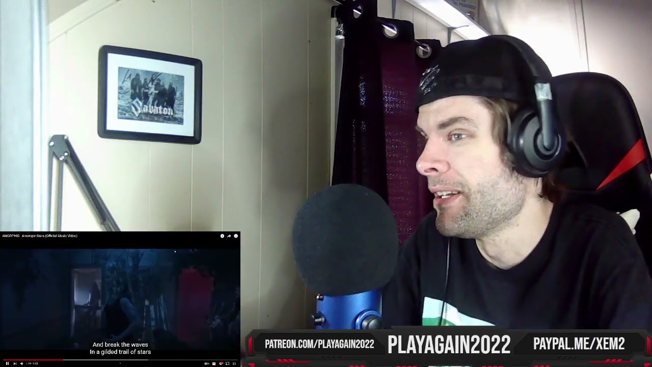 Amorphis - Amongst the Stars (First Time Reaction)
