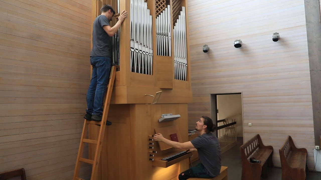 Auszubildende im Orgelbau - Ein Handwerk mit Nachwuchsproblem