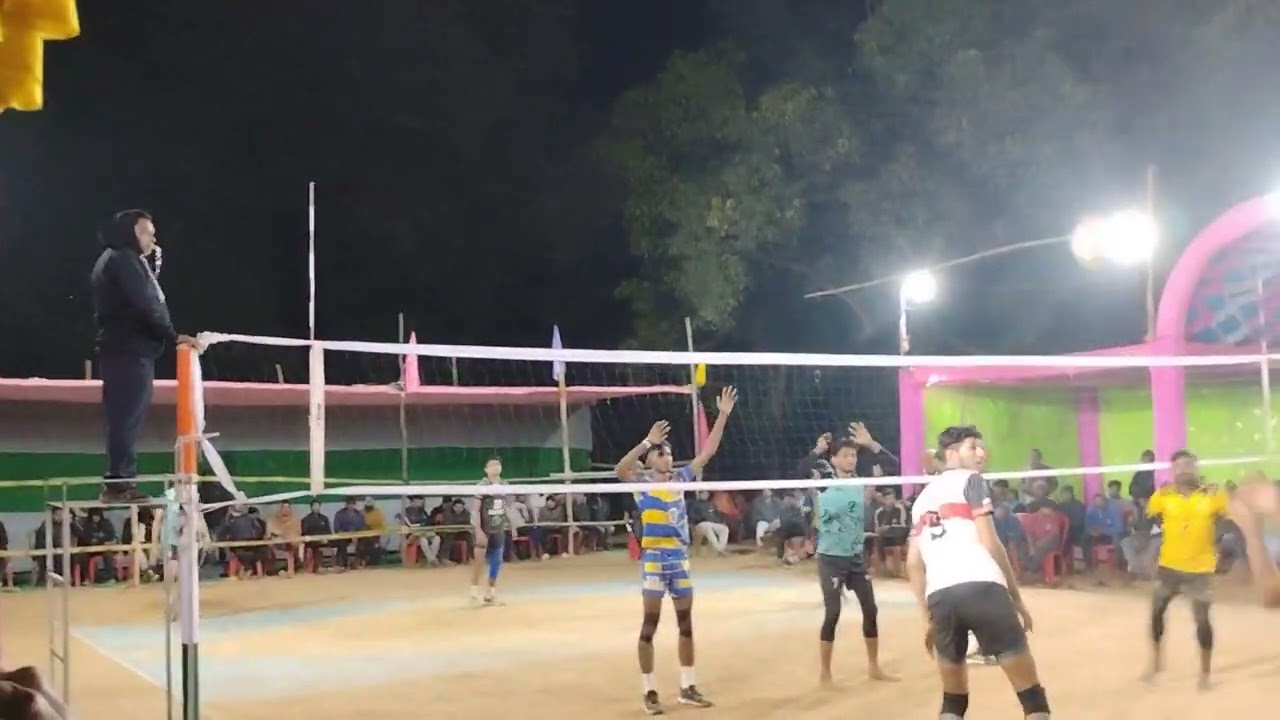 Kundheigola All odisha ## volleyball final match## rainbow Bhubaneswar.vs. Surya sikha bhadrak🏀🏀🏀🏆🏆
