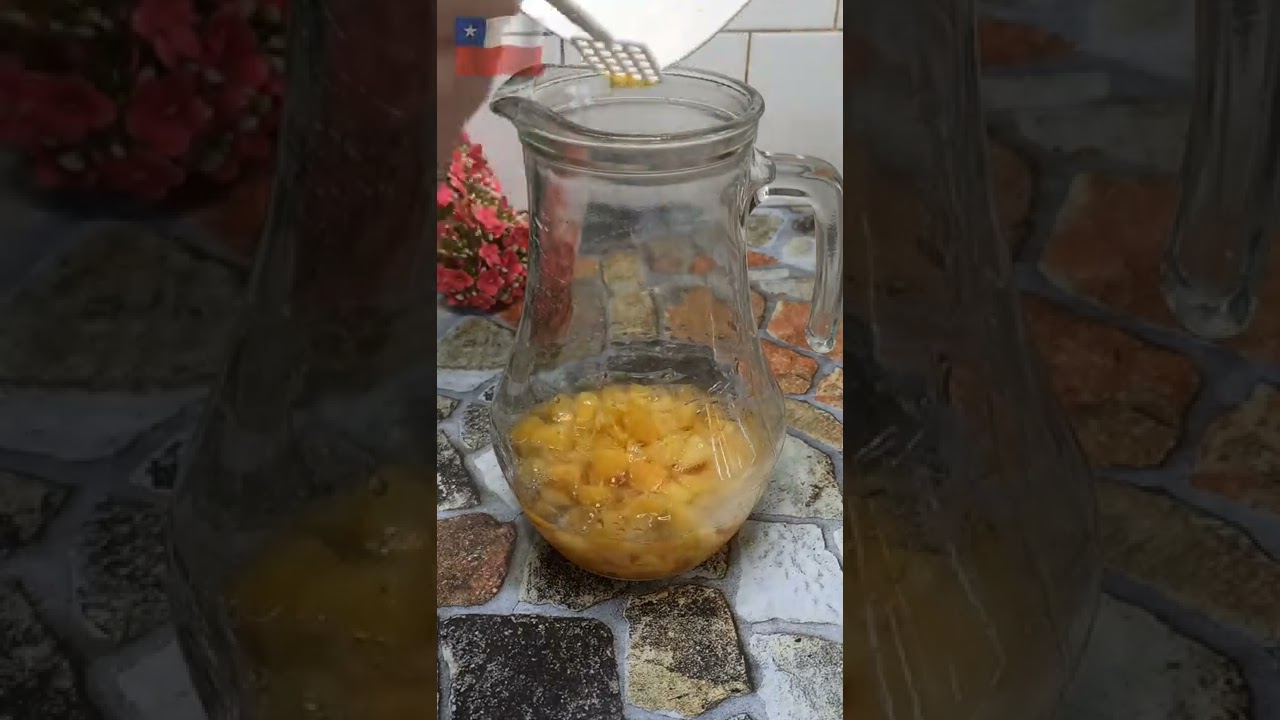 💥PONCHE DE DURAZNOS!! Trago t&iacute;pico para estas fiestas patrias en Chile - 2022// Fanny cocina