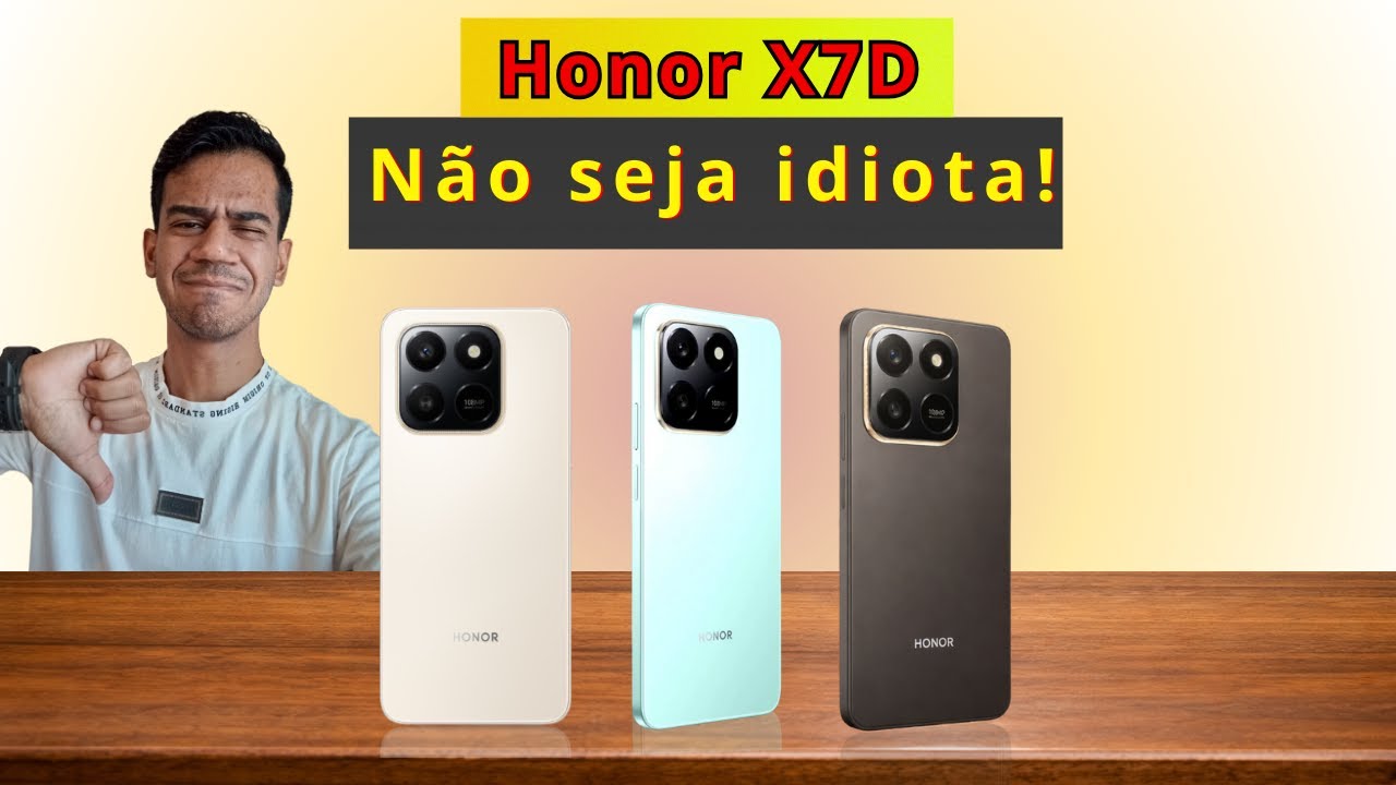 Não compre antes de assistir! Honor X7D