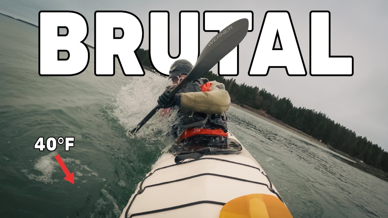I Capsized in 40°F Water (My Biggest Fear)
