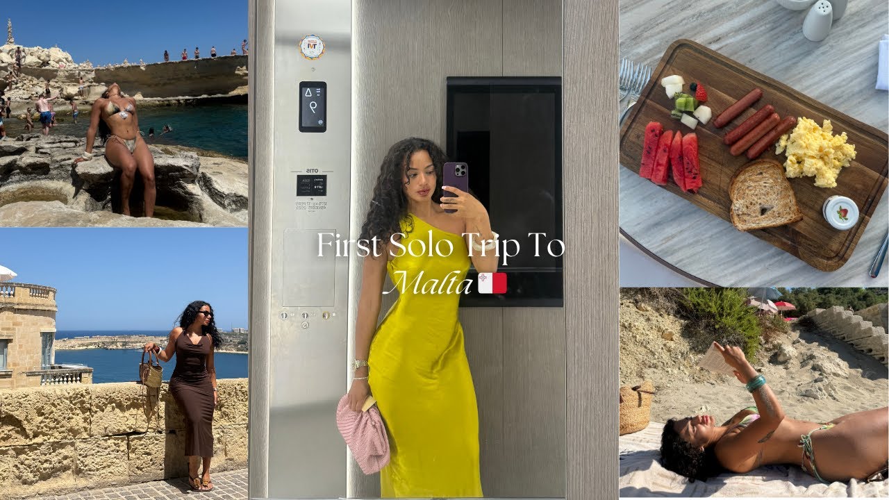 Solo Traveling to Malta 🇲🇹 | Finding Peace & Falling in Love with My Own Company