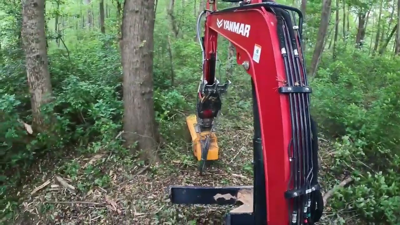 Indeco IMH 5 Mulching Head in Action