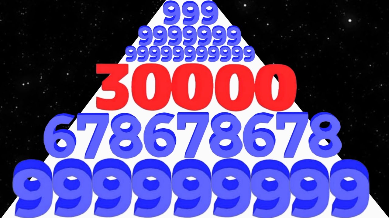 Merge Number Run Master (vs) Number Run - Level Up Number (Max Level) New Update