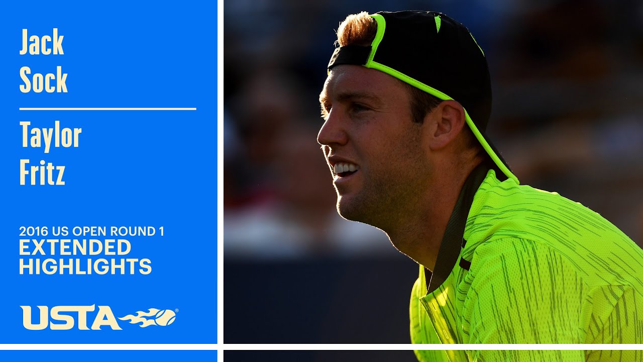 Jack Sock vs. Taylor Fritz Extended Highlights | 2016 US Open Round 1