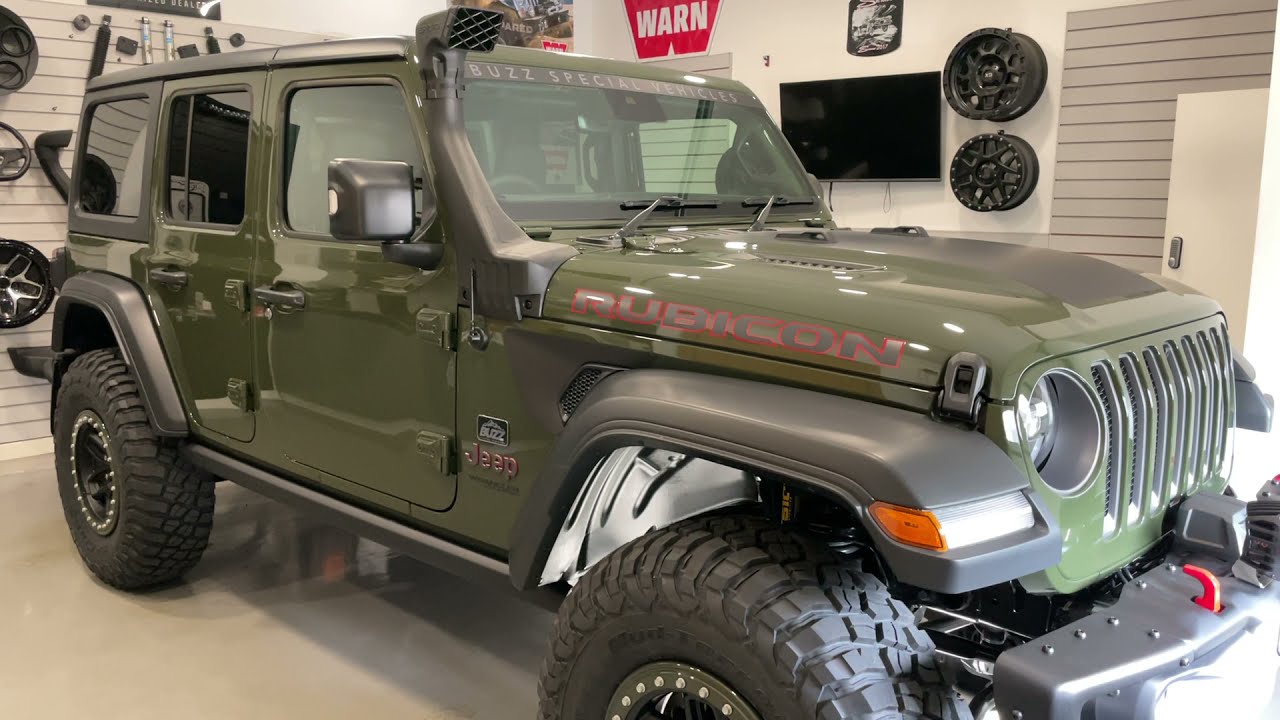 Sarge Green Rubicon Stage 3 plus extras! 😍
