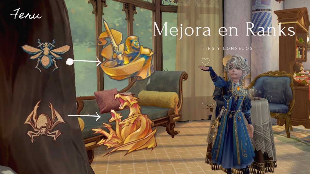 💬🕹️Cómo empezar y mejorar en Ranks, Tips y Consejos (Identity V)