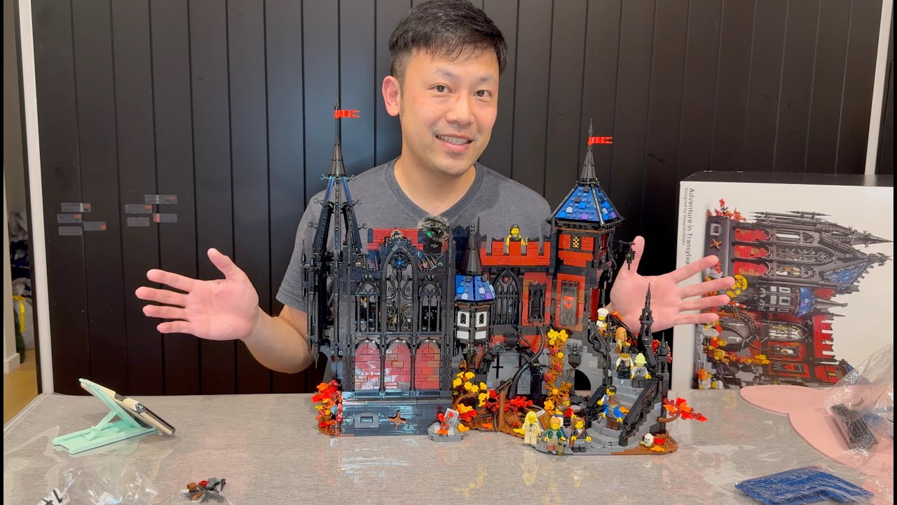 Day 14 Building the LEGO Bricklink Designer Program Series 5 910049 Adventure in Transylvania!!!
