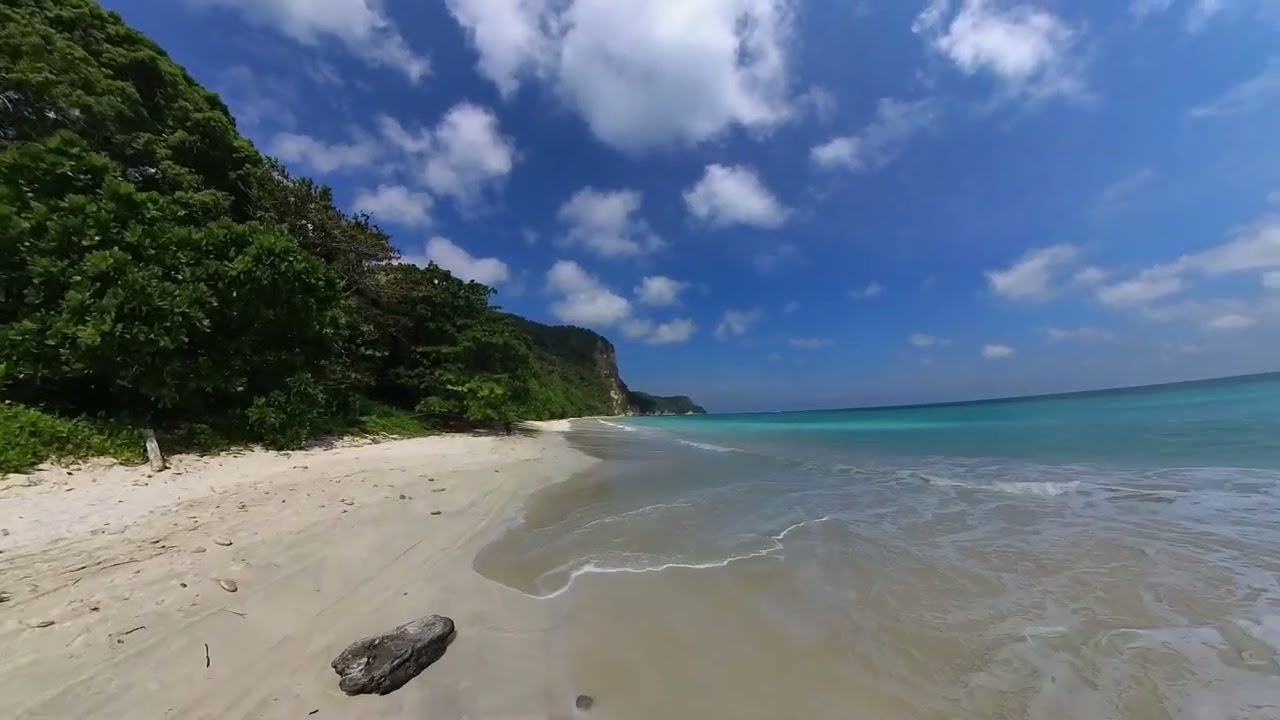 ASMR Midday Run on beach in Sumba, Indonesia
