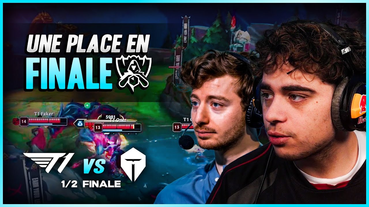 T1 vs TES Highlights | Kameto et Trayton en hatewatch pour la 1/2 Finale de T1 aux Worlds