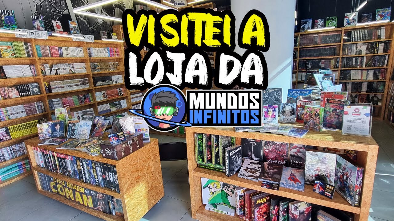 VISITEI UMA LOJA DE QUADRINHOS!