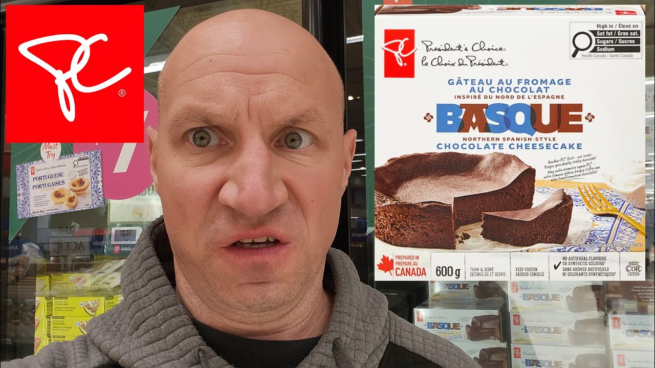 Новый баскский шоколадный чизкейк от President's Choice!
