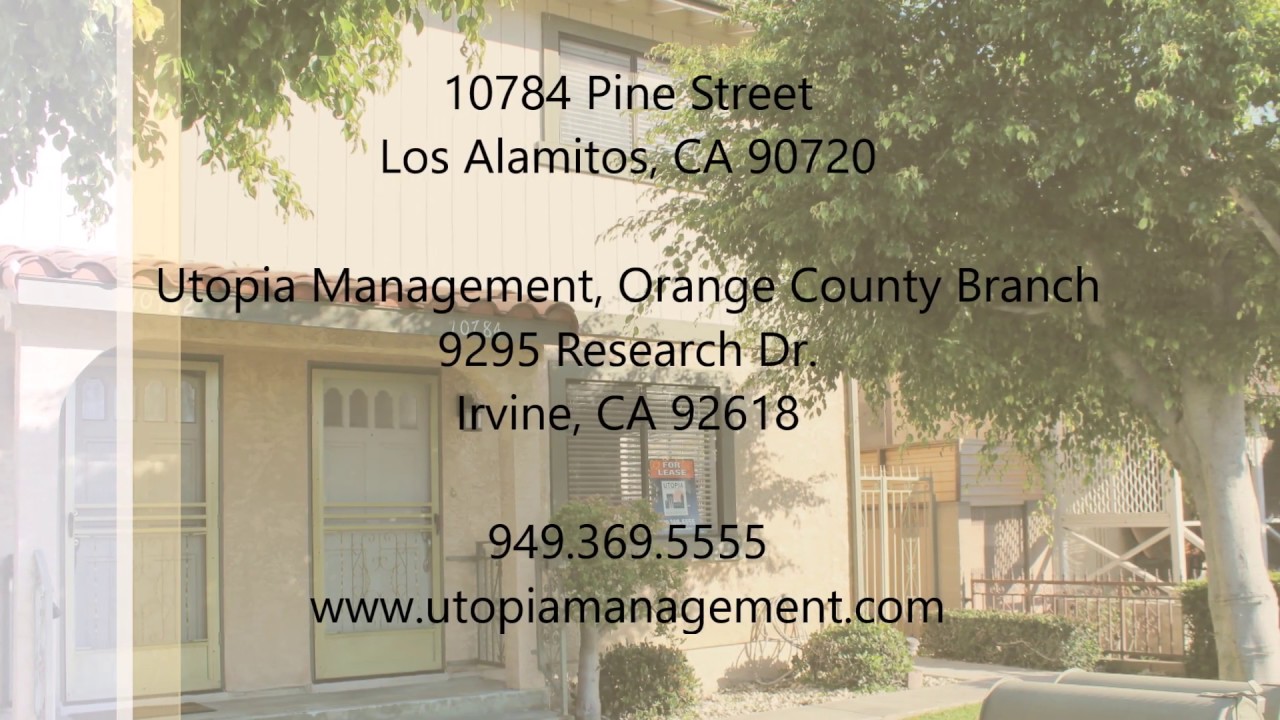 Los Alamitos Property Management - 10784 Pine Street Los Alamitos, CA 90720