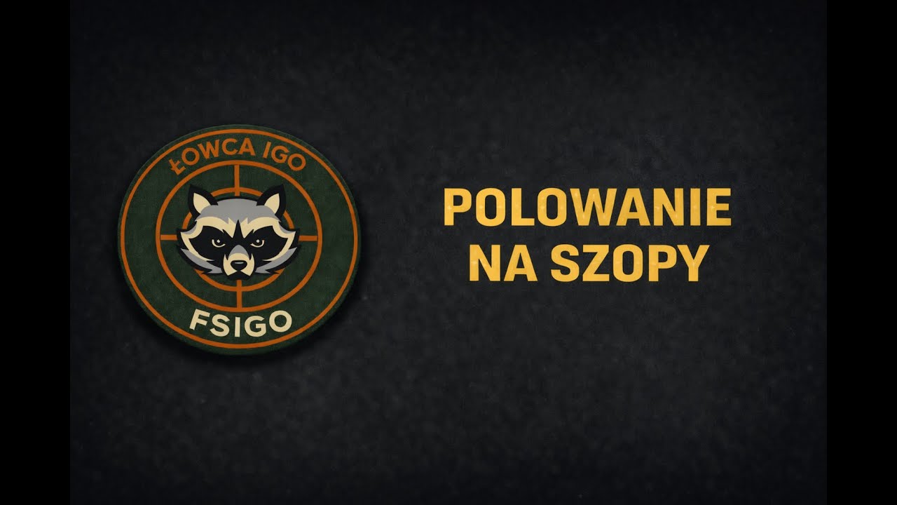 Polowanie na szopy – Night Raccoon Hunting in the Forest