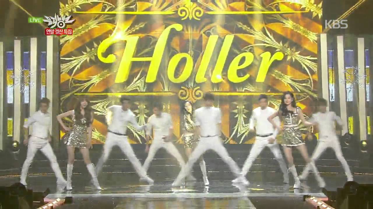 [HIT] 뮤직뱅크-소녀시대-태티서(Girls' Generation-TTS) - Diamond + Holler.20141219