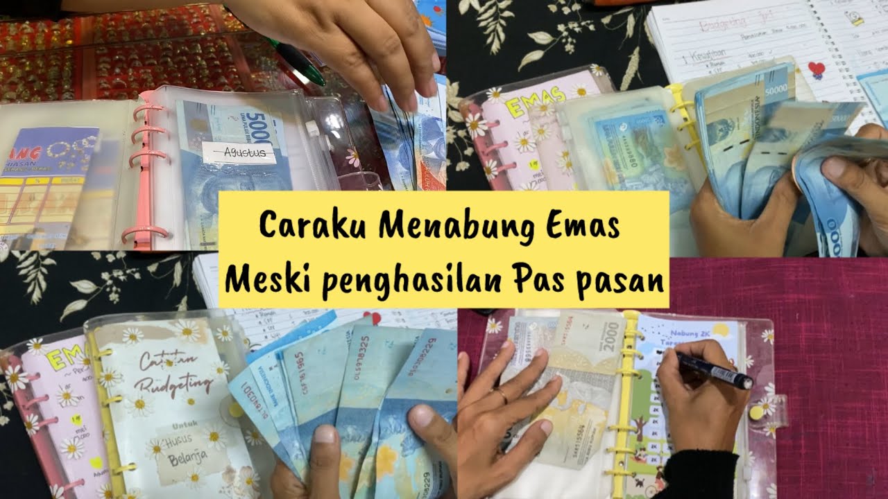 Caraku menabung emas meski penghasilan pas pasan 