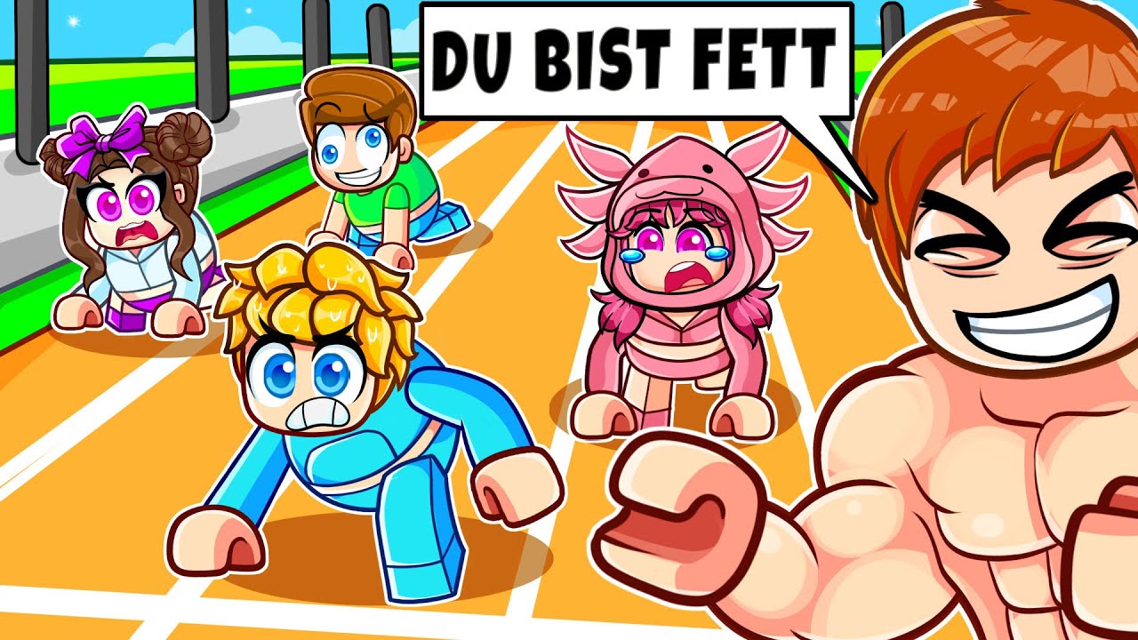 24 TAGE UM ABZUNEHMEN in Roblox mit meinen Verrückten Freunden!