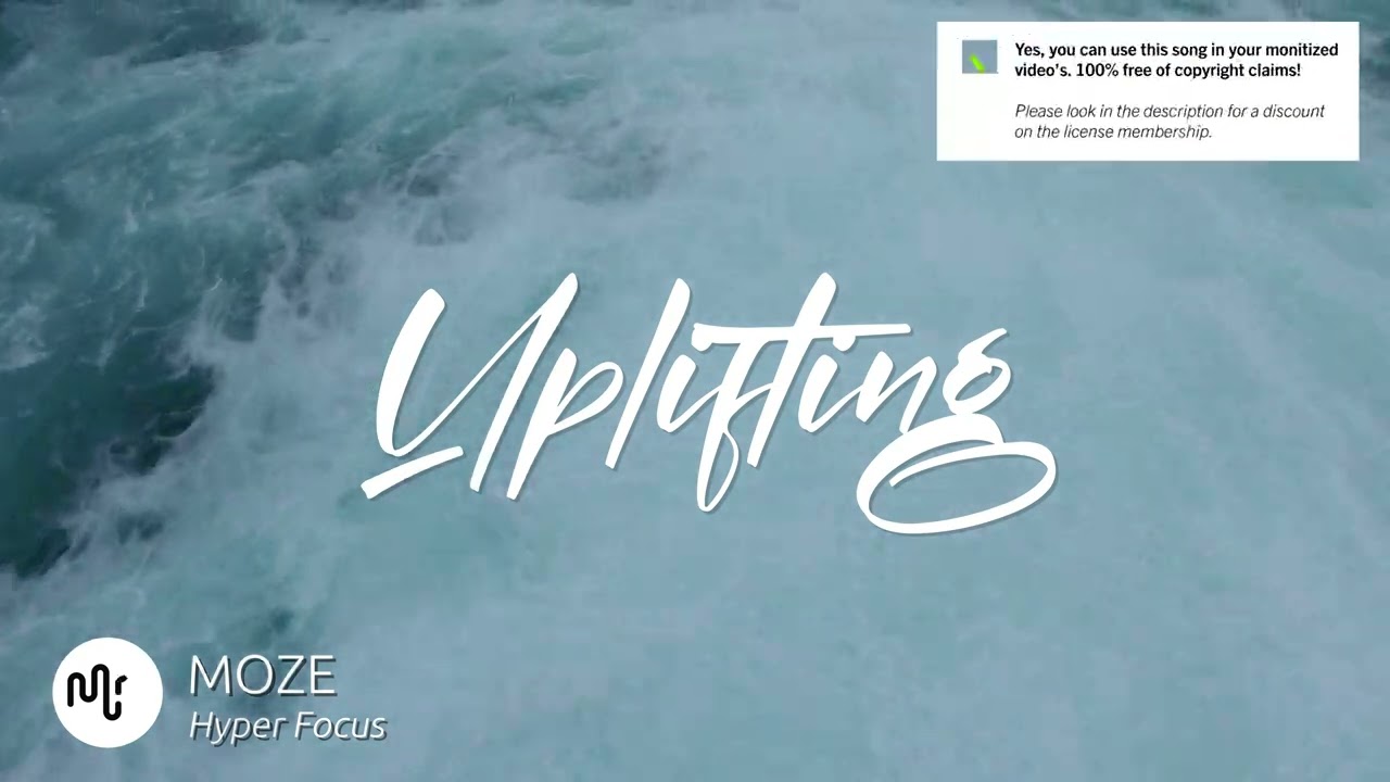 Best Electronic Uplifting Music for Video [ MOZE - Hyper Focus ]