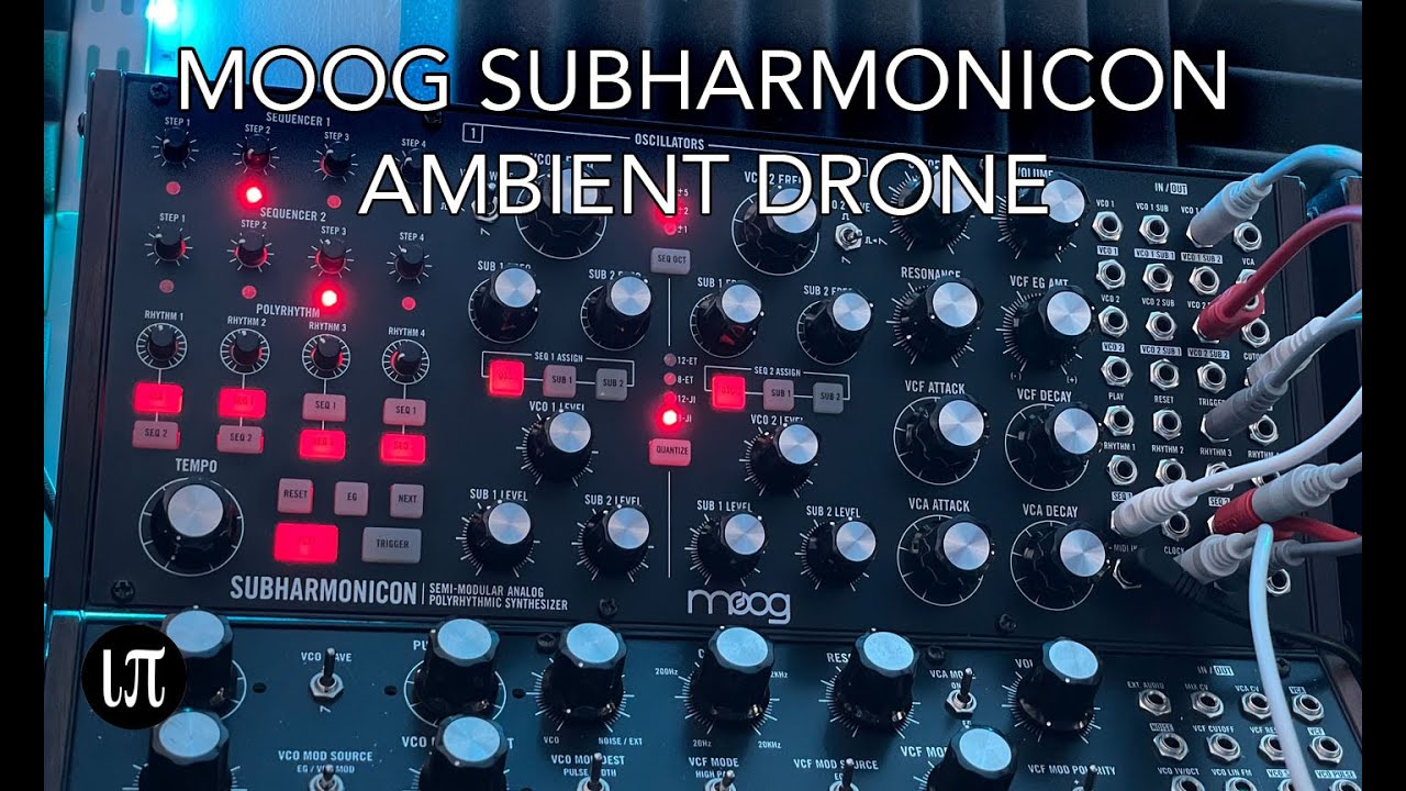 Ambient Semi-self Generating Drone Moog Subharmonicon