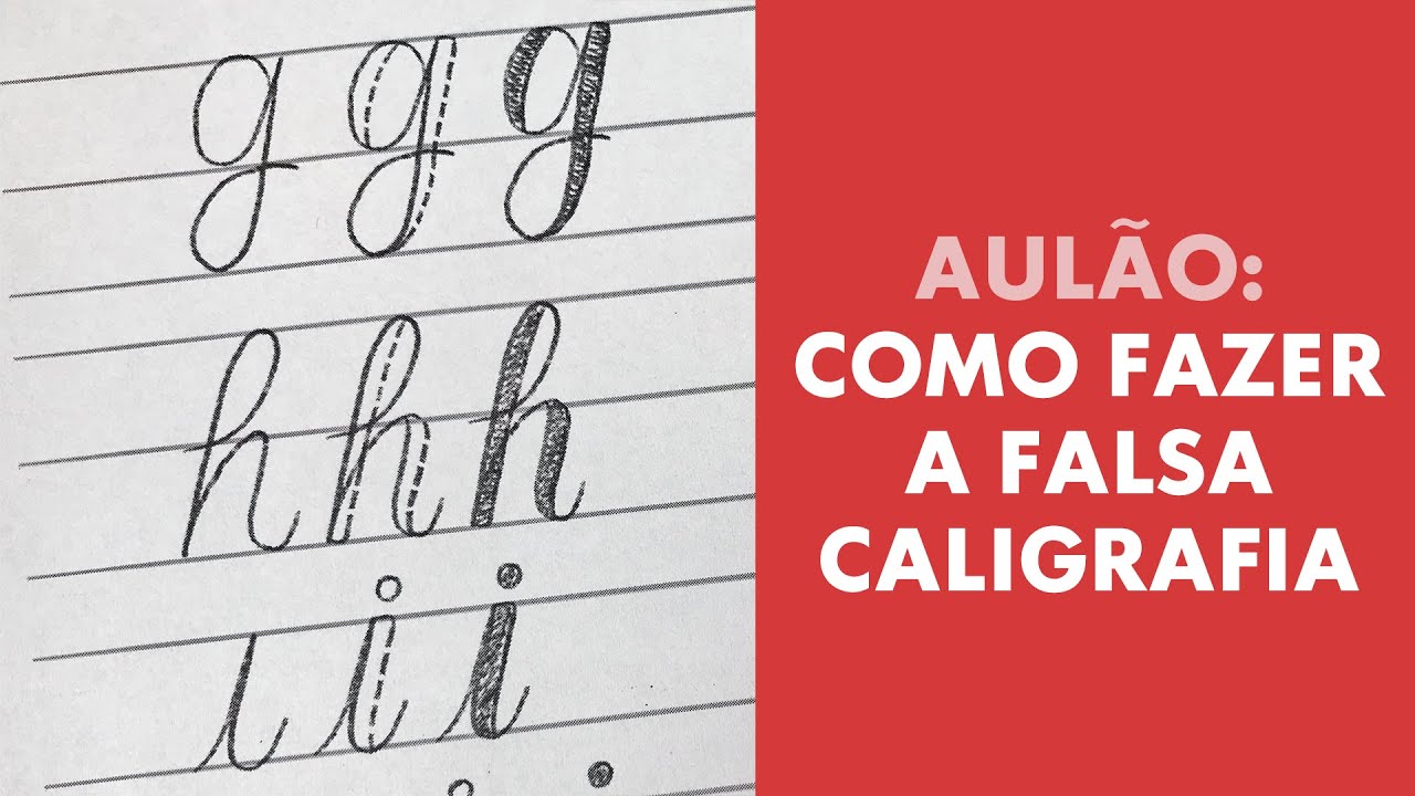 AULA DE FALSA CALIGRAFIA | Marina Viabone