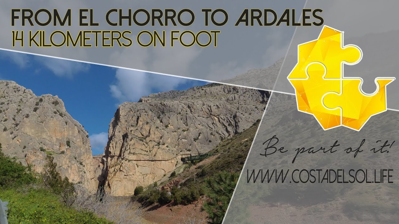 From El Chorro to Ardales | 14 kilometers on foot