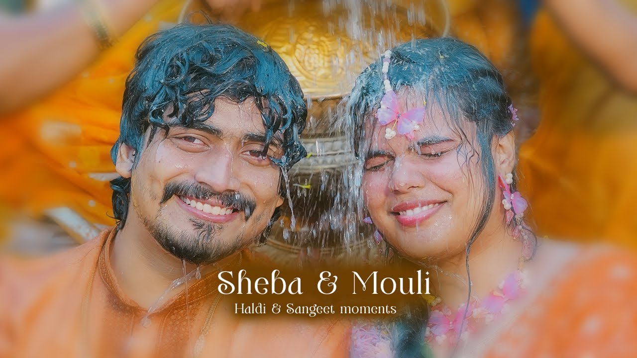 Mouli & Sheeba Haldi & Sangeeth Celebrations 4k