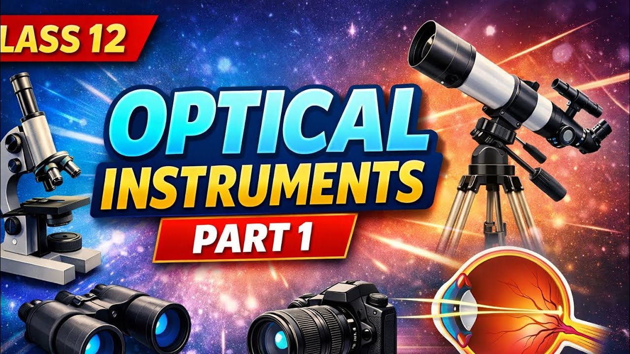 Class 12 Physics | Optical Instruments – Part 1 (NCERT + Boards + NEET + JEE)